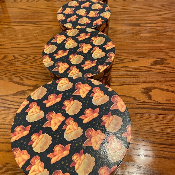 Other - vintage box storage bins set